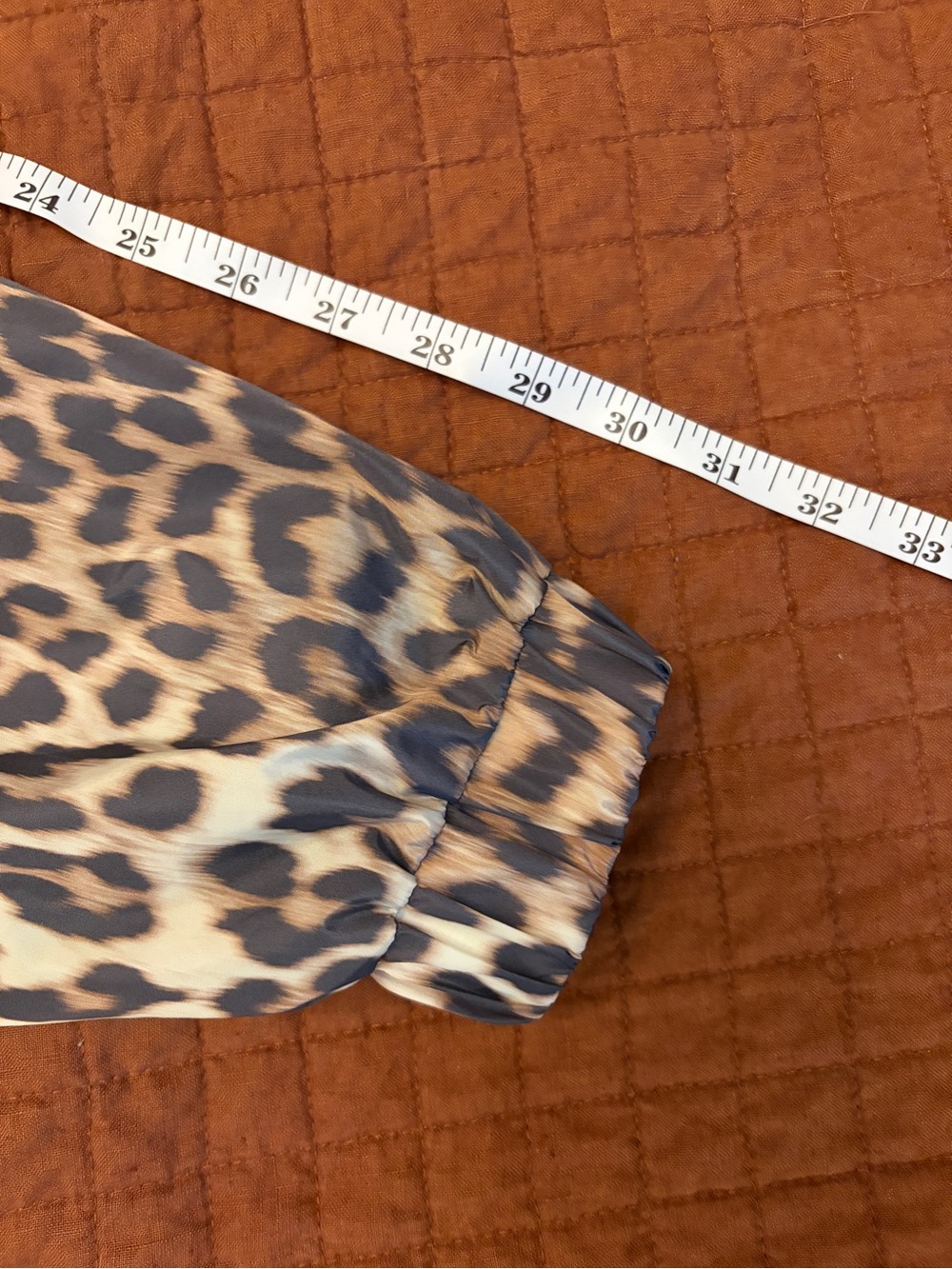 GANNI Leopard Print Nylon Parka Coat Maxi Hooded. Sz S/M - NEW! - Picture 9 of 11